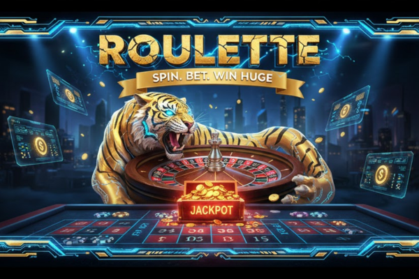 Tigerexch Roulette Live casino game with real dealer betting table