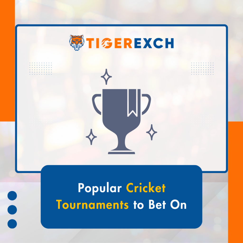 TigerExch cricket tournaments IPL world cup betting platform